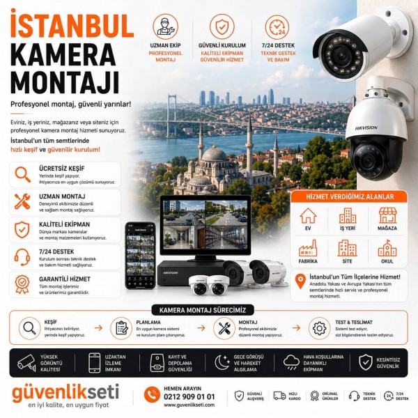 İstanbul Kamera Montajı